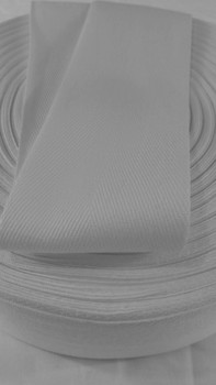 Heavyweight 3 inch white twill tape, 72 yard roll