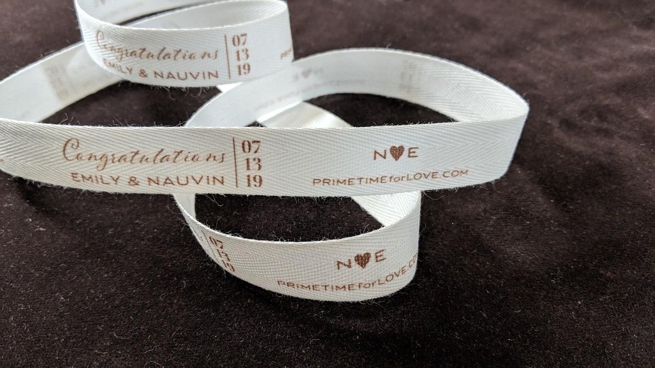 Printed twill tape labels
