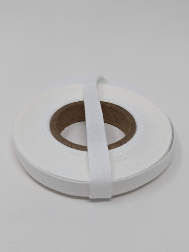 Lightweight 5/8 natural twill tape, 10 yard roll