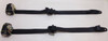 2004-2005 Mini Cooper Front Seat Belts, Black, Pair, r1001