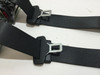 2010-2014 Mini Cooper R55 Clubman Rear Seat Belts / Pair / Black / OEM R2006