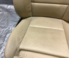 2008-2013 BMW 128i 135i Coupe Sports Seats / Pair / Beige Leather / B1001