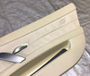 2003-2008 E85 E86 BMW Z4 Passenger Side Door Panel / Oregon Beige Leather / Z4035