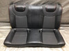 2013-2016 Hyundai Genesis Coupe R-Spec Black Leather Rear Seat Set w/ Red Stitching / HG015