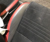 *DAMAGED* 2015-2018 Subaru WRX STI Black Leather / Alcantara Front Seats / Pair / SS004