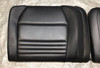 1999-2004 Porsche 996 911 Convertible Leather Upper Rear Seat Panels / Metropol Blue / P6012