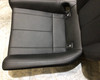 2017-2020 Infiniti Q60 Black Leatherette Rear Seat Set / IQ601