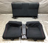 2017-2020 Toyota 86 Black Cloth Rear Seat Set w/ Red Stitching  /   FB029