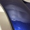 2019-2020 Subaru WRX STI Passenger Fender Vent / Trim Panel / Lapas Blue Metallic   SS005
