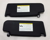 2012-2019 Volkswagen Beetle Coupe Sun Visors / Pair / Black / VB006