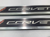 2014-2019 Chevrolet C7 Corvette Stingray Aluminum Door Sill Trims / Pair / C7001 