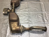 2009-2012 Porsche 987 Boxster 2.9l Exhaust Mufflers w/ Tip / Brackets / 86k / OEM / BC015