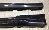 2008-2013 E93 BMW M3 Convertible Side Skirts / Rocker Moldings / Pair / Jerez Black Metallic   E9M02