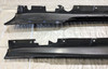 2008-2013 E93 BMW M3 Convertible Side Skirts / Rocker Moldings / Pair / Jerez Black Metallic   E9M02