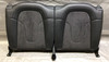 2008-2015 Audi TT Coupe Rear Seat Set / Black Leather / Alcantara / T2006
