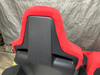 *DAMAGED* 2017-2021 FK8 Honda Civic Type R Front Bucket Seats / Red Suede / Pair / TR102