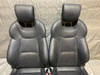 2013-2016 Hyundai Genesis Coupe Black Leather Front Seats / Pair / HG021 