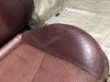 2010-2016 Nissan 370Z Convertible Wine Leather Seats / Pair /   7Z017