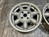 1990-1993 Mazda Miata 14x5.5" Daisy Wheels Rims / Pair / NA054