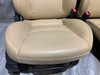 2009-2015 Mazda Mx5 Miata Dune Beige Leather Seats / Pair / NC069 