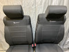 2013-2018 Jeep Wrangler JK Unlimited 4DR Recovered Black Cloth Front & Rear Seat Set / Bartact Mil-Spec /   JK005