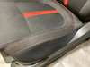 2012-2013 Fiat 500 Abarth Black Cloth Sports Bucket Front Seats / Pair / F5014 