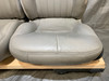 *DAMAGED* 1997-2004 Chevrolet C5 Corvette Seats / Light Gray Leather  /   C5022