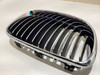2008-2013 BMW 128i 135i Front Kidney Grilles / Pair / Chrome /   B1009