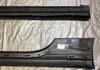 2012-2017 Fiat 500 Abarth OEM Side Skirt Rocker Panels / Pair / Nero (Black)  F5015