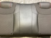 2013-2016 Hyundai Genesis Coupe R-Spec Black Leather Rear Seat Set w/ Red Stitching /   HG022