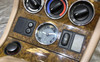 2000-2002 BMW Z3 Roadster Center Console Assembly / Sand Beige / Fine Wood Trim /   Z3026