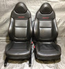 2006-2009 Pontiac Solstice GXP Black Leather Seats / Pair /   PS051