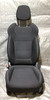 2019-2022 Hyundai Veloster N OEM Front Seats / Black Cloth / Blue Stitching / Pair /   HV006