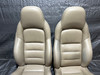 2005-2010 Chevrolet Corvette C6 Cashmere Leather Power Seats w/ Memory / Pair / C6012