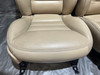 2005-2010 Chevrolet Corvette C6 Cashmere Leather Power Seats w/ Memory / Pair / C6012