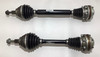 2016-2018 Audi TT TTS Quattro Front CV Axle Half Shafts / Pair / 106K T3002