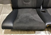 2008-2015 Audi TT Coupe Rear Seat Set / Black Leather / Alcantara /   T2009