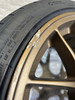 Single 18x9" APEX EC-7 Wheel Rim w/ Michelin Tire / 5x120mm / B2005