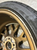 Single 18x9" APEX EC-7 Wheel Rim w/ Michelin Tire / 5x120mm / B2005