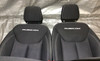 2013-2018 Jeep Wrangler JK Unlimited Rubicon Black Cloth Front Seats / Pair /   JK009