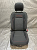 2018-2021 Jeep Wrangler JL Unlimited 4DR Rubicon Passenger Side Front Black Cloth Seat w/ Red Stitching / JL006