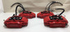 2009-2012 Porsche 987 Boxster S / Cayman S / 997 911 Brembo Brake Calipers / Red / Set of 4 / 75K BC022