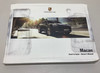 2017 Porsche Macan S Factory Owner's Manual w/ Case /   PM003