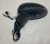 2015-2020 Porsche Macan Driver Side Mirror w/ Auto Dim / Blind Spot / Jet Black Metallic  PM003