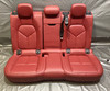 2015-2020 Porsche Macan Garnet Red Leather Rear Seat Set /   PM003