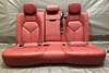 2015-2020 Porsche Macan Garnet Red Leather Rear Seat Set /   PM003