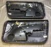 2010-2012 Hyundai Genesis Coupe Interior Door Panels / Black Leather / Pair /   HG024
