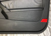 2010-2012 Hyundai Genesis Coupe Interior Door Panels / Black Leather / Pair /   HG024
