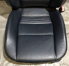 1998-2004 Porsche 986 Boxster 4-Way Power Leather Seats / Metropol Blue Leather / Pair  /   BX051