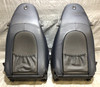 1998-2004 Porsche 986 Boxster 4-Way Power Leather Seats / Metropol Blue Leather / Pair  /   BX051